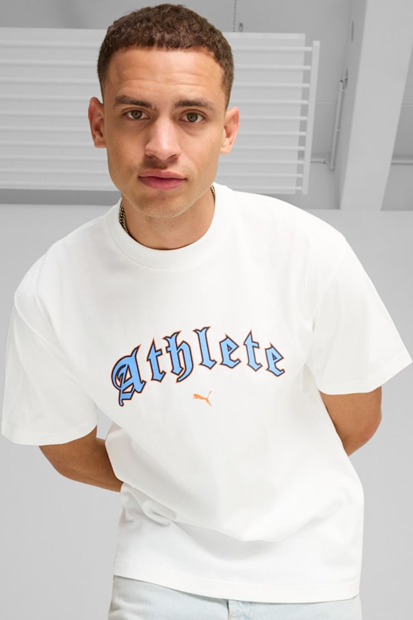 GRAPHICS "Athlete" Tee Men, PUMA White, extralarge-GBR